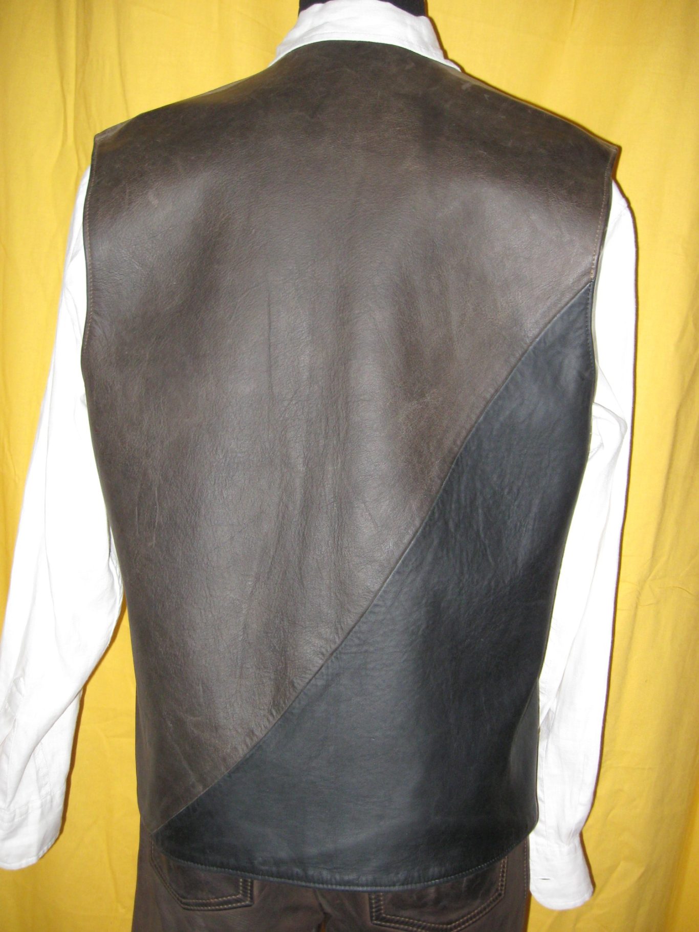 Lederweste Herren Modell "Como"